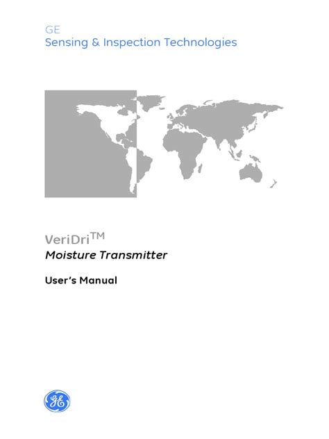 veridri moisture calibration manual